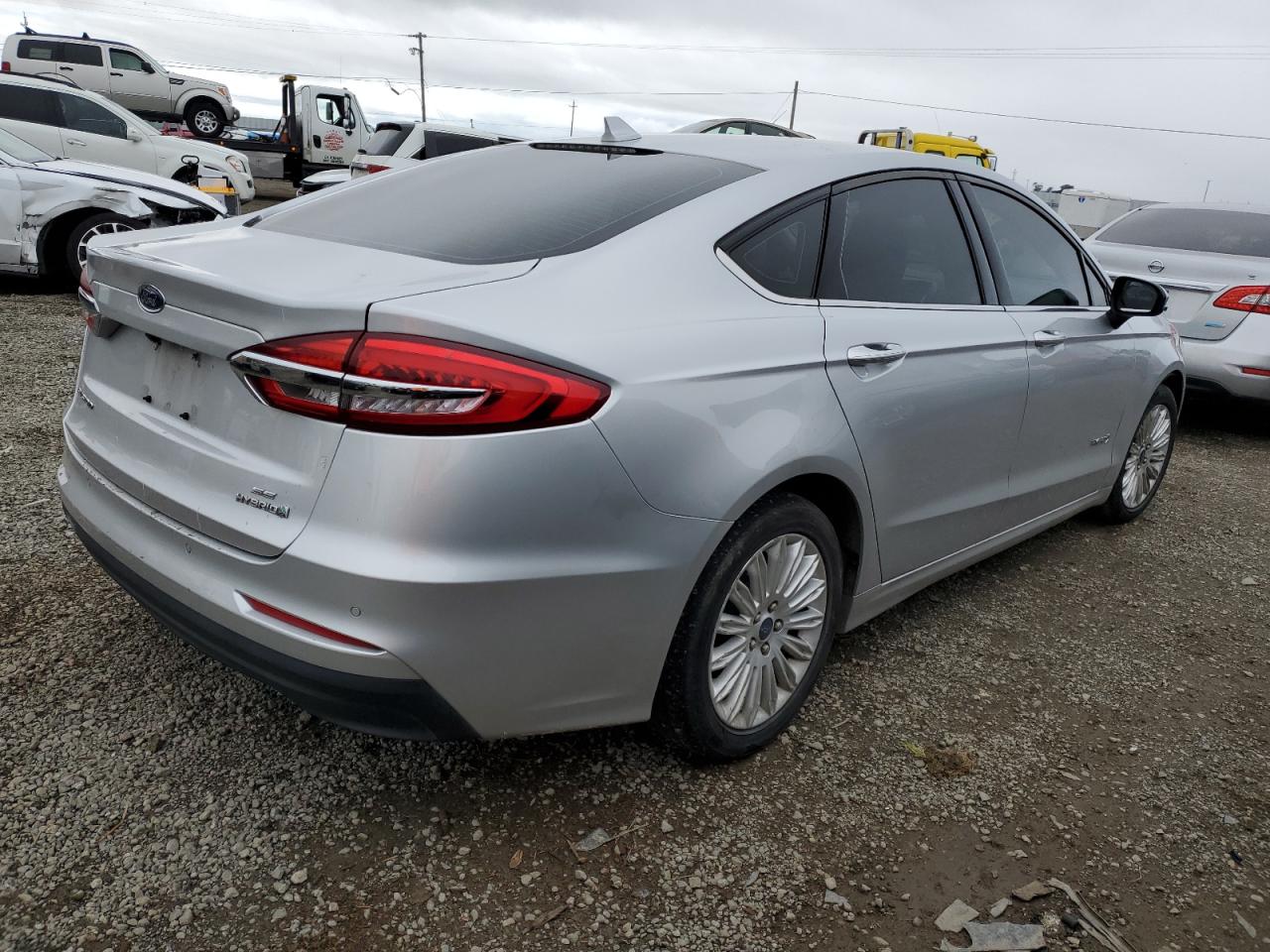 Photo 2 VIN: 3FA6P0LU6KR265437 - FORD FUSION 