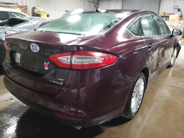 Photo 3 VIN: 3FA6P0LU7DR376713 - FORD FUSION SE 