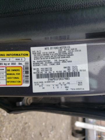 Photo 9 VIN: 3FA6P0LU7DR379885 - FORD FUSION SE 