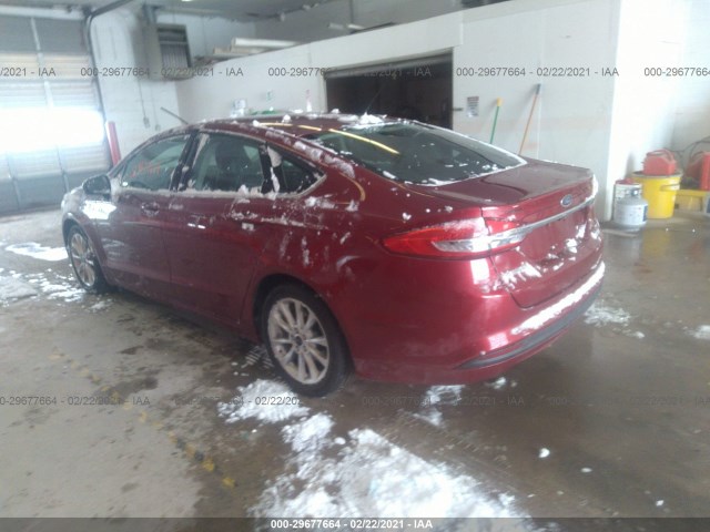 Photo 2 VIN: 3FA6P0LU7HR104068 - FORD FUSION 