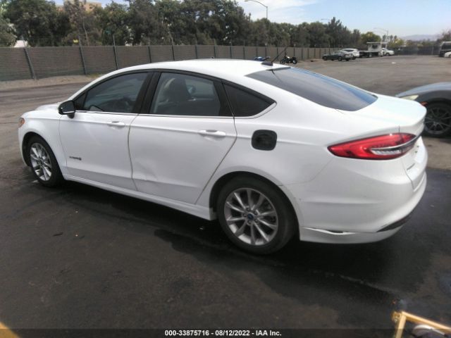 Photo 2 VIN: 3FA6P0LU7HR216255 - FORD FUSION 