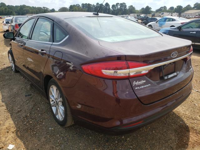 Photo 2 VIN: 3FA6P0LU7HR287505 - FORD FUSION SE 