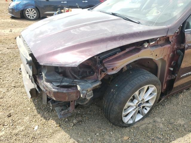 Photo 8 VIN: 3FA6P0LU7HR287505 - FORD FUSION SE 