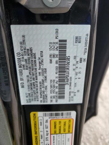 Photo 11 VIN: 3FA6P0LU7JR106585 - FORD FUSION 