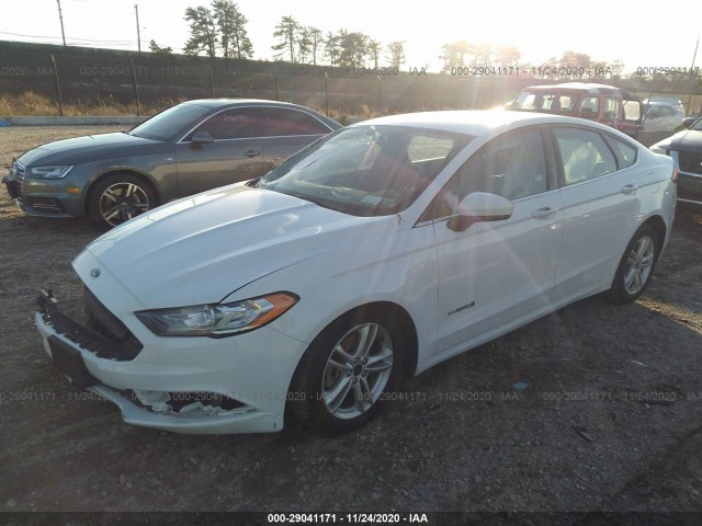 Photo 1 VIN: 3FA6P0LU7JR124830 - FORD FUSION HYBRID 