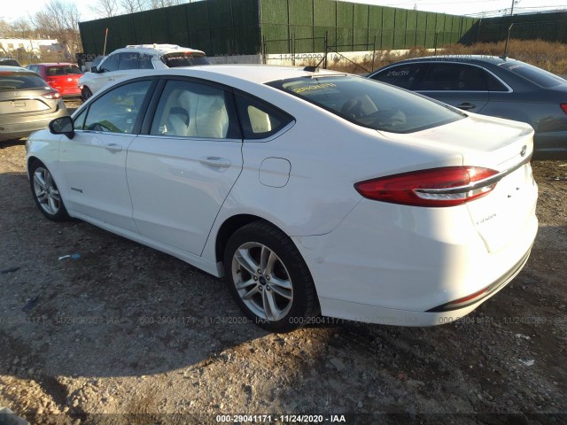 Photo 2 VIN: 3FA6P0LU7JR124830 - FORD FUSION HYBRID 