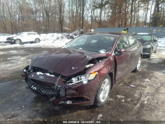 Photo 1 VIN: 3FA6P0LU7JR162865 - FORD FUSION HYBRID 