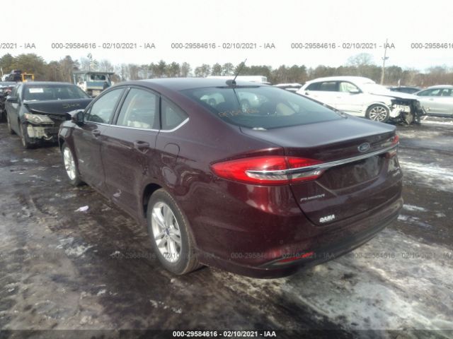 Photo 2 VIN: 3FA6P0LU7JR162865 - FORD FUSION HYBRID 