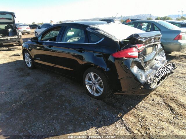 Photo 2 VIN: 3FA6P0LU7JR173218 - FORD FUSION HYBRID 