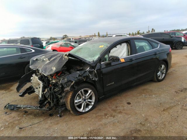 Photo 1 VIN: 3FA6P0LU7JR187281 - FORD FUSION HYBRID 