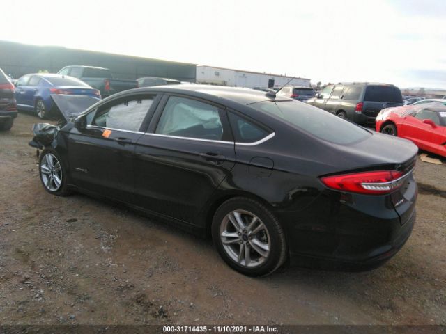 Photo 2 VIN: 3FA6P0LU7JR187281 - FORD FUSION HYBRID 