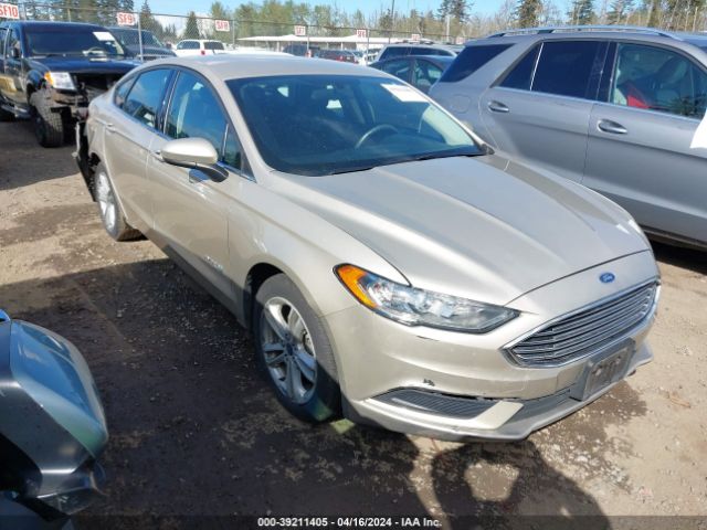 Photo 0 VIN: 3FA6P0LU7JR269141 - FORD FUSION HYBRID 