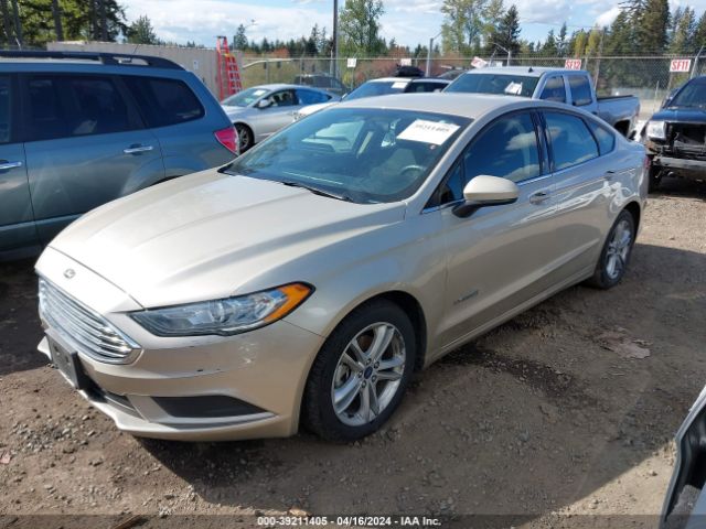 Photo 1 VIN: 3FA6P0LU7JR269141 - FORD FUSION HYBRID 