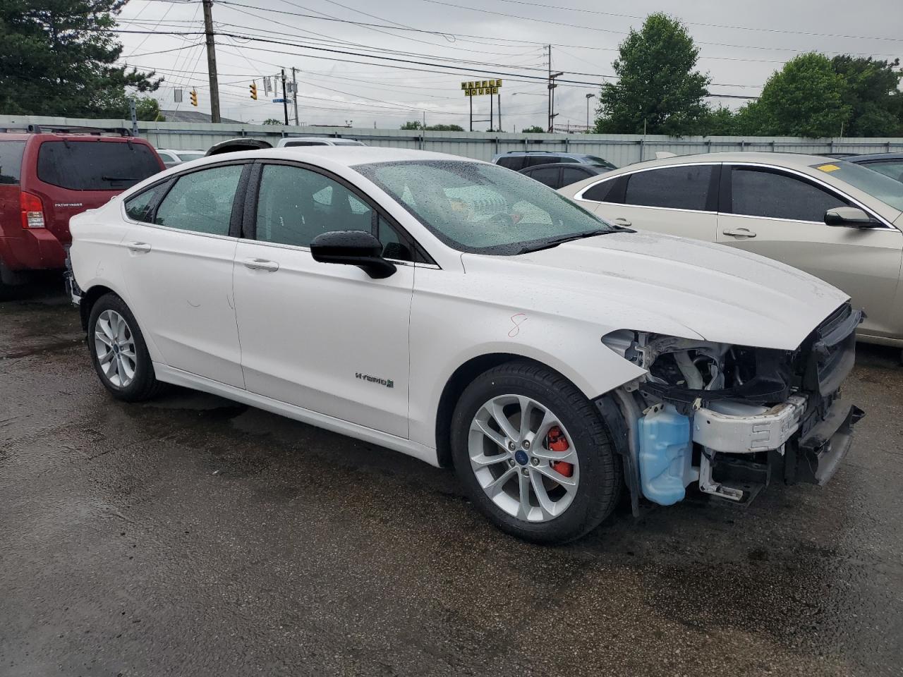 Photo 3 VIN: 3FA6P0LU7KR165718 - FORD FUSION 