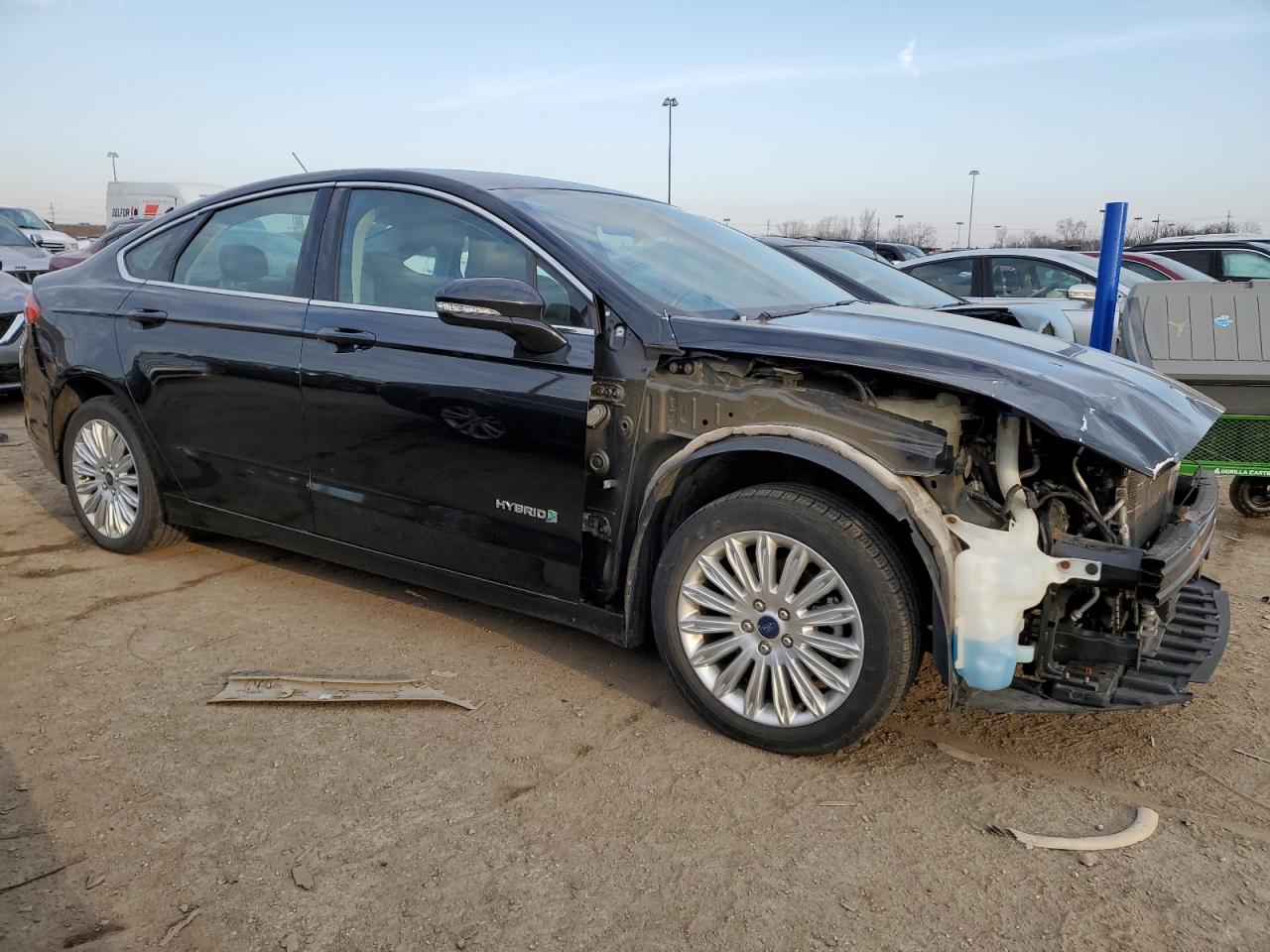 Photo 3 VIN: 3FA6P0LU8DR322689 - FORD FUSION 