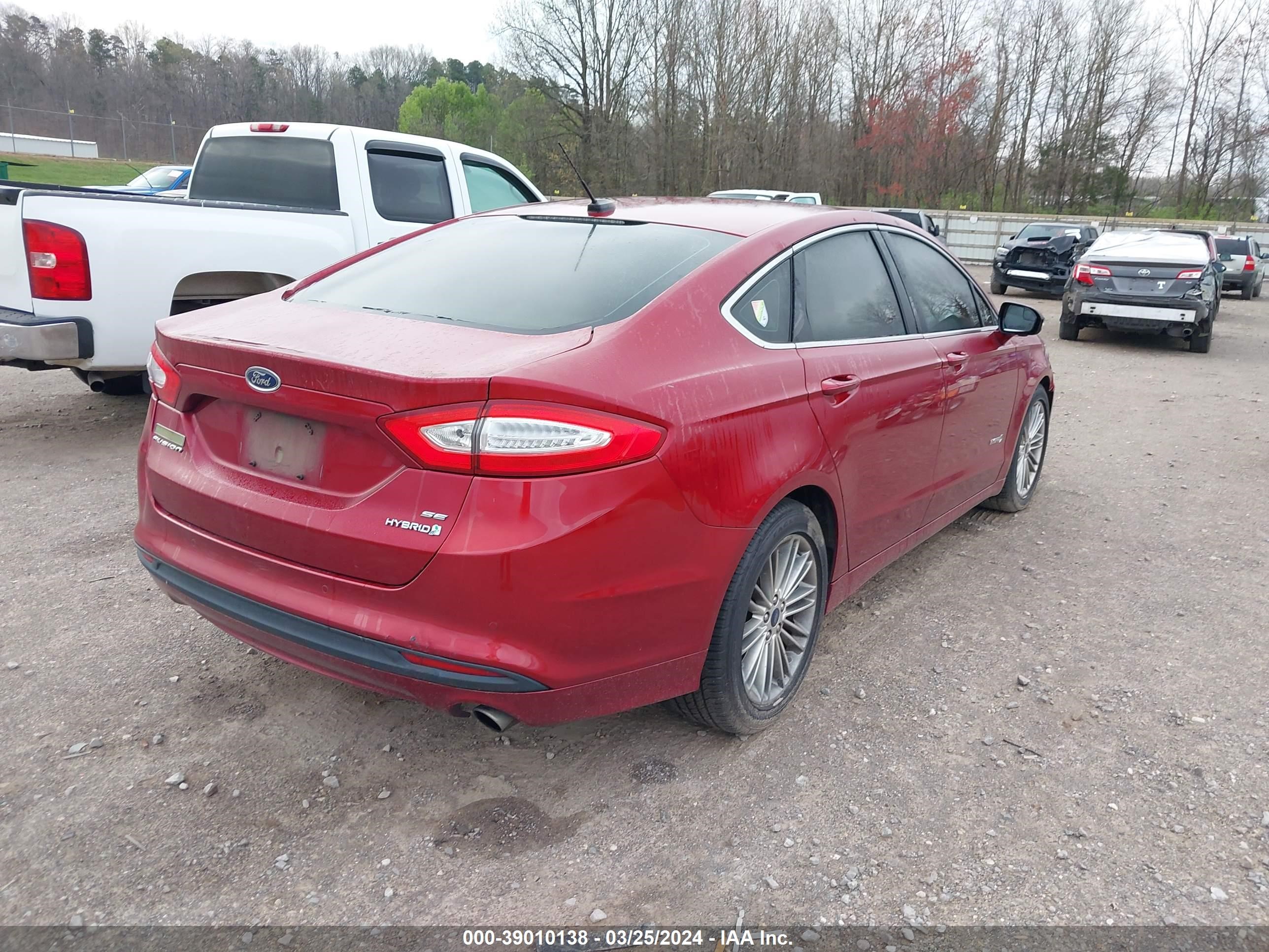 Photo 3 VIN: 3FA6P0LU8ER108030 - FORD FUSION 