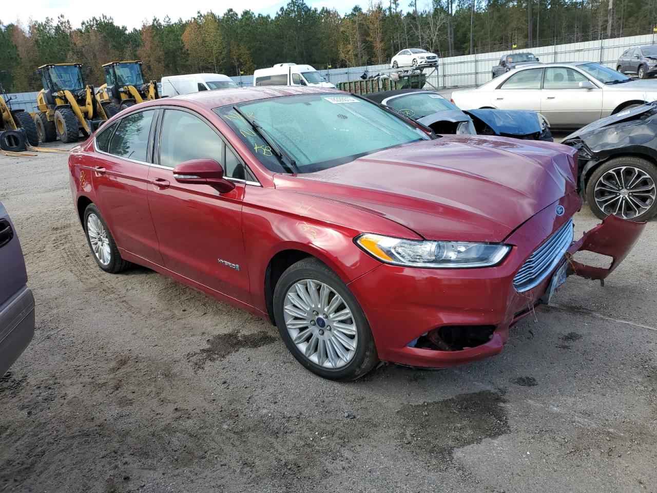 Photo 3 VIN: 3FA6P0LU8ER388211 - FORD FUSION 