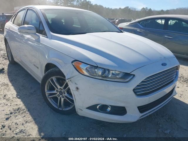 Photo 5 VIN: 3FA6P0LU8FR218349 - FORD FUSION HYBRID 