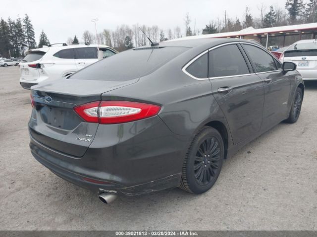 Photo 3 VIN: 3FA6P0LU8GR341957 - FORD FUSION HYBRID 