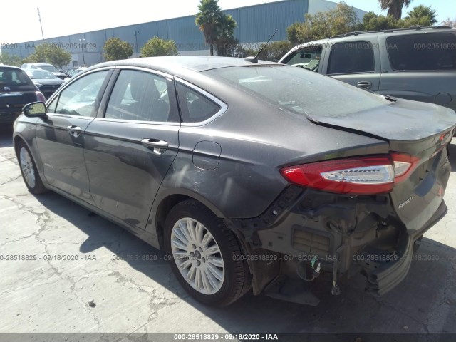 Photo 2 VIN: 3FA6P0LU8GR357107 - FORD FUSION 