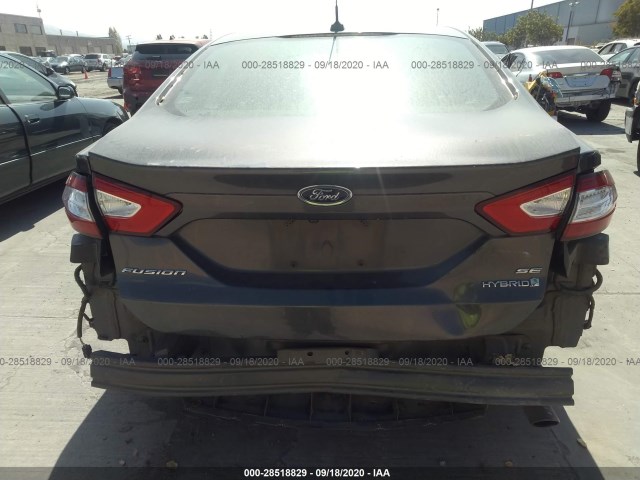 Photo 5 VIN: 3FA6P0LU8GR357107 - FORD FUSION 