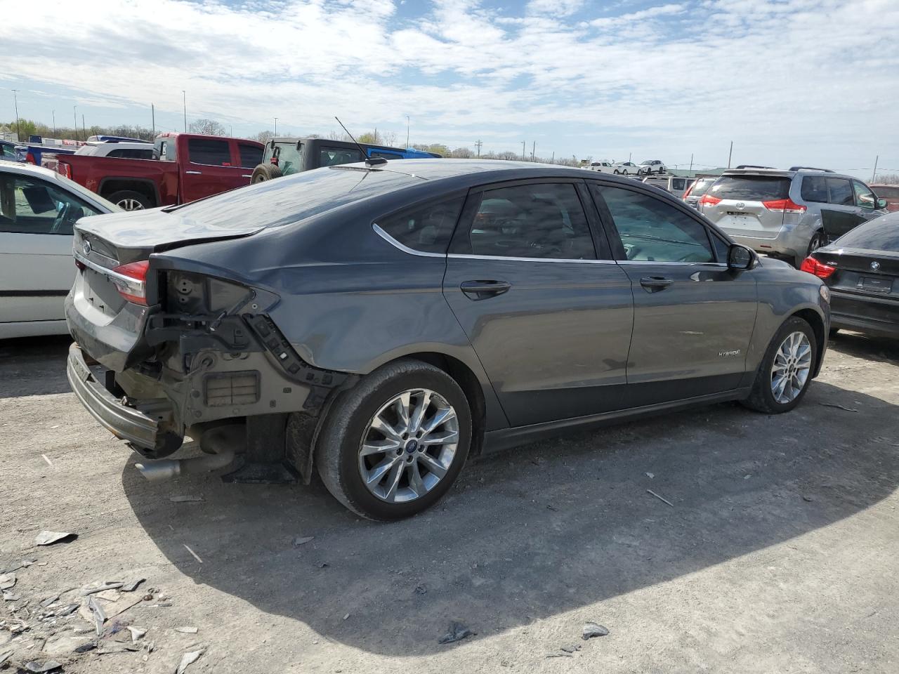 Photo 2 VIN: 3FA6P0LU8HR265741 - FORD FUSION 