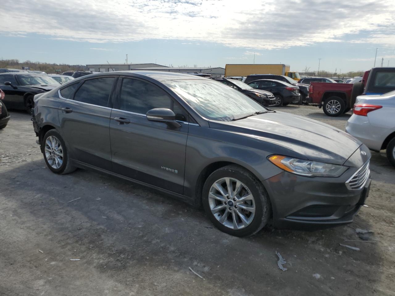 Photo 3 VIN: 3FA6P0LU8HR265741 - FORD FUSION 