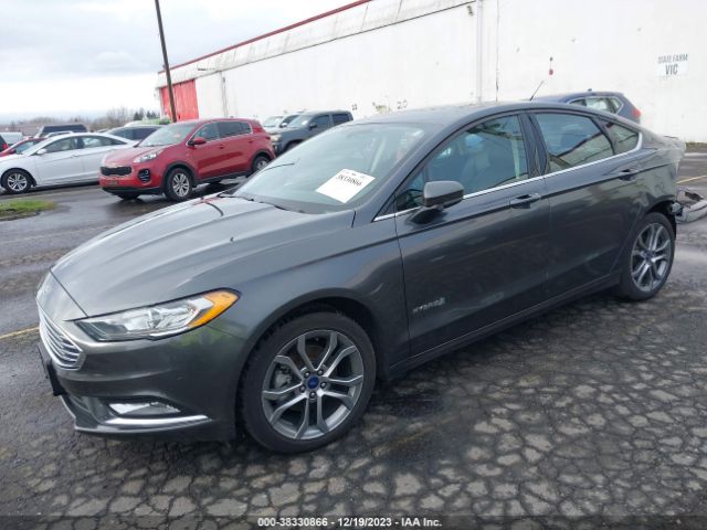 Photo 1 VIN: 3FA6P0LU8HR336663 - FORD FUSION HYBRID 