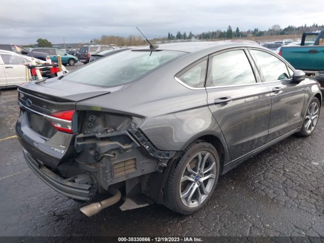 Photo 3 VIN: 3FA6P0LU8HR336663 - FORD FUSION HYBRID 