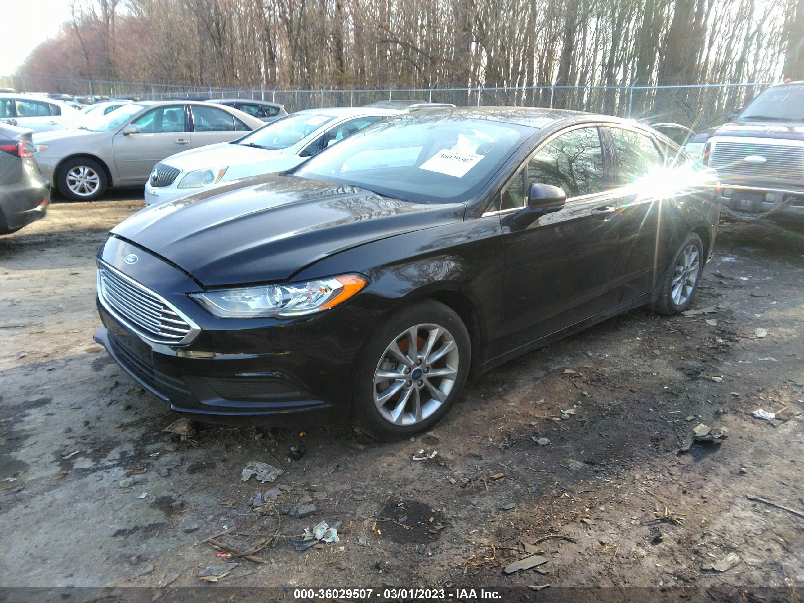 Photo 1 VIN: 3FA6P0LU8HR336713 - FORD FUSION 