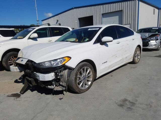 Photo 1 VIN: 3FA6P0LU8HR384843 - FORD FUSION SE 