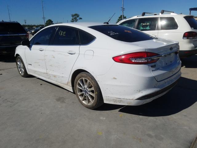 Photo 2 VIN: 3FA6P0LU8HR384843 - FORD FUSION SE 