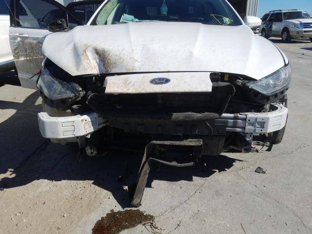 Photo 8 VIN: 3FA6P0LU8HR384843 - FORD FUSION SE 