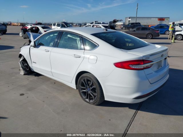 Photo 2 VIN: 3FA6P0LU8JR162020 - FORD FUSION HYBRID 