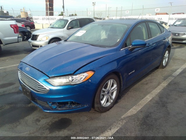 Photo 1 VIN: 3FA6P0LU8JR204363 - FORD FUSION HYBRID 