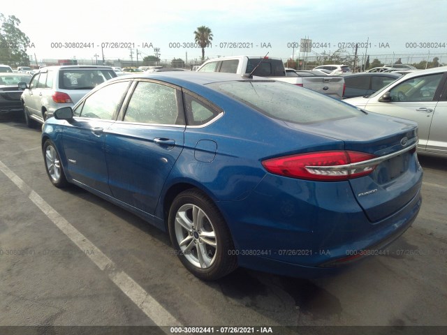 Photo 2 VIN: 3FA6P0LU8JR204363 - FORD FUSION HYBRID 