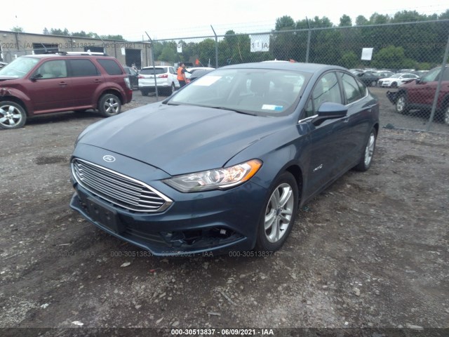 Photo 1 VIN: 3FA6P0LU8JR250288 - FORD FUSION HYBRID 