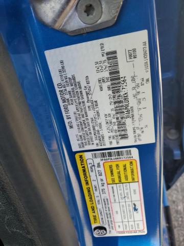 Photo 11 VIN: 3FA6P0LU8KR172564 - FORD FUSION 