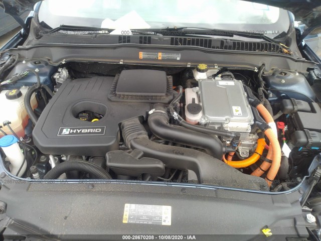 Photo 9 VIN: 3FA6P0LU8KR241771 - FORD FUSION HYBRID 