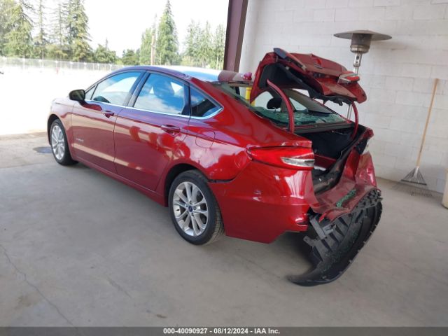 Photo 2 VIN: 3FA6P0LU8KR257808 - FORD FUSION 