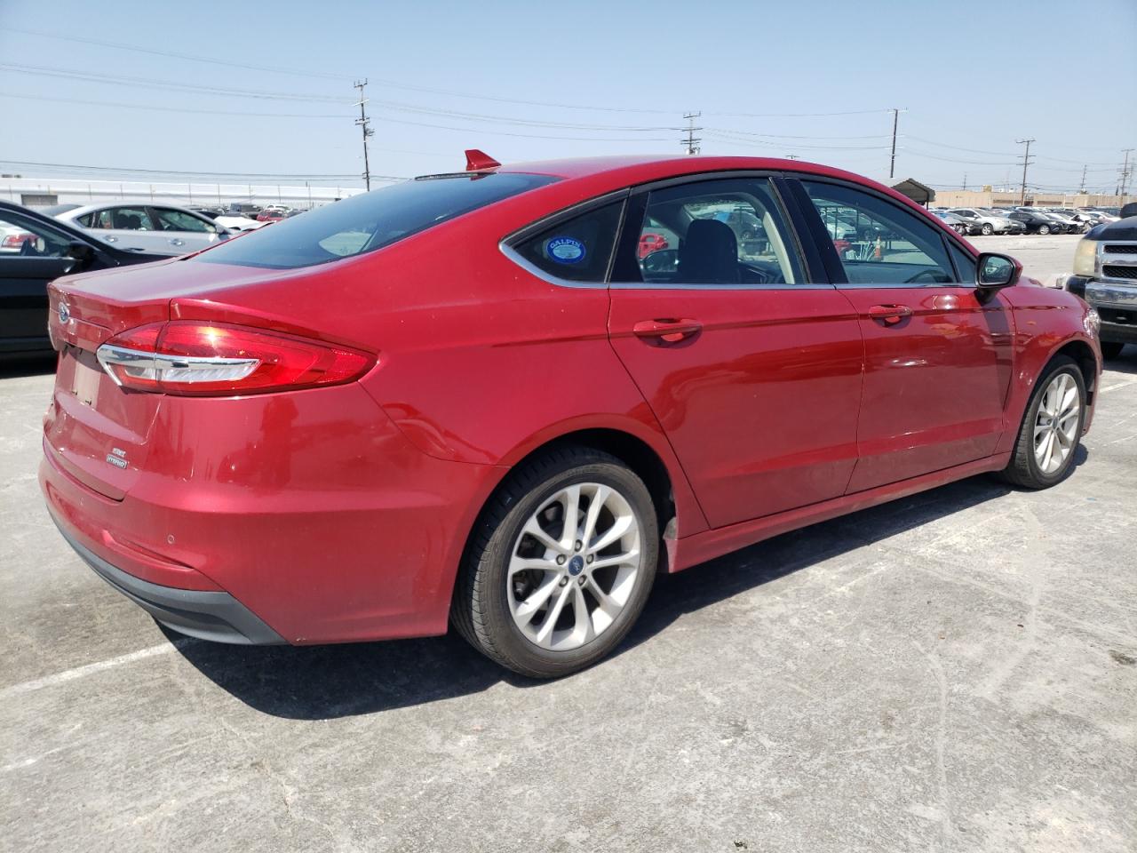 Photo 2 VIN: 3FA6P0LU8LR222025 - FORD FUSION 