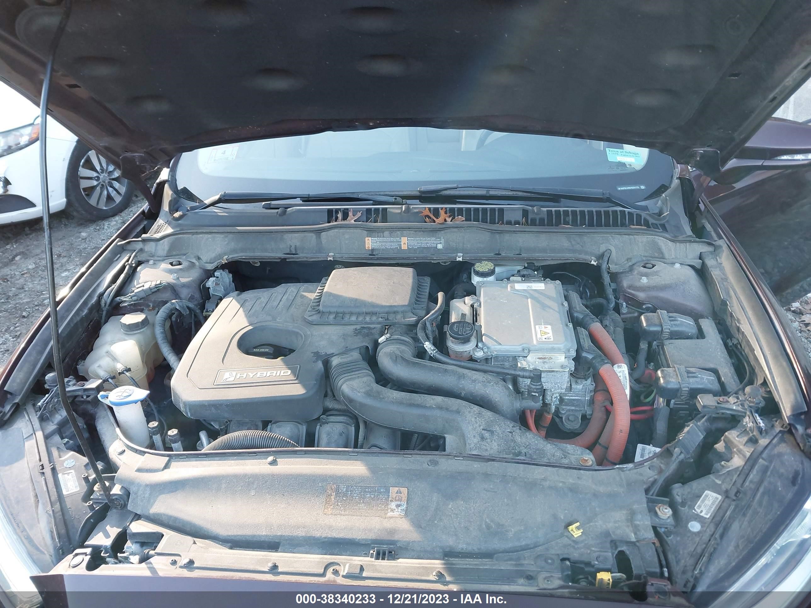 Photo 9 VIN: 3FA6P0LU9DR224173 - FORD FUSION 