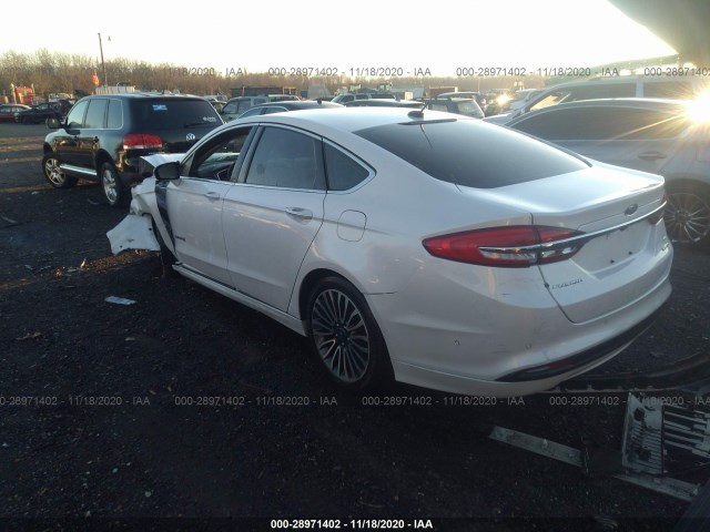 Photo 2 VIN: 3FA6P0LU9HR244882 - FORD FUSION 