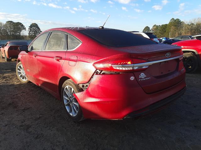 Photo 2 VIN: 3FA6P0LU9HR266090 - FORD FUSION SE 