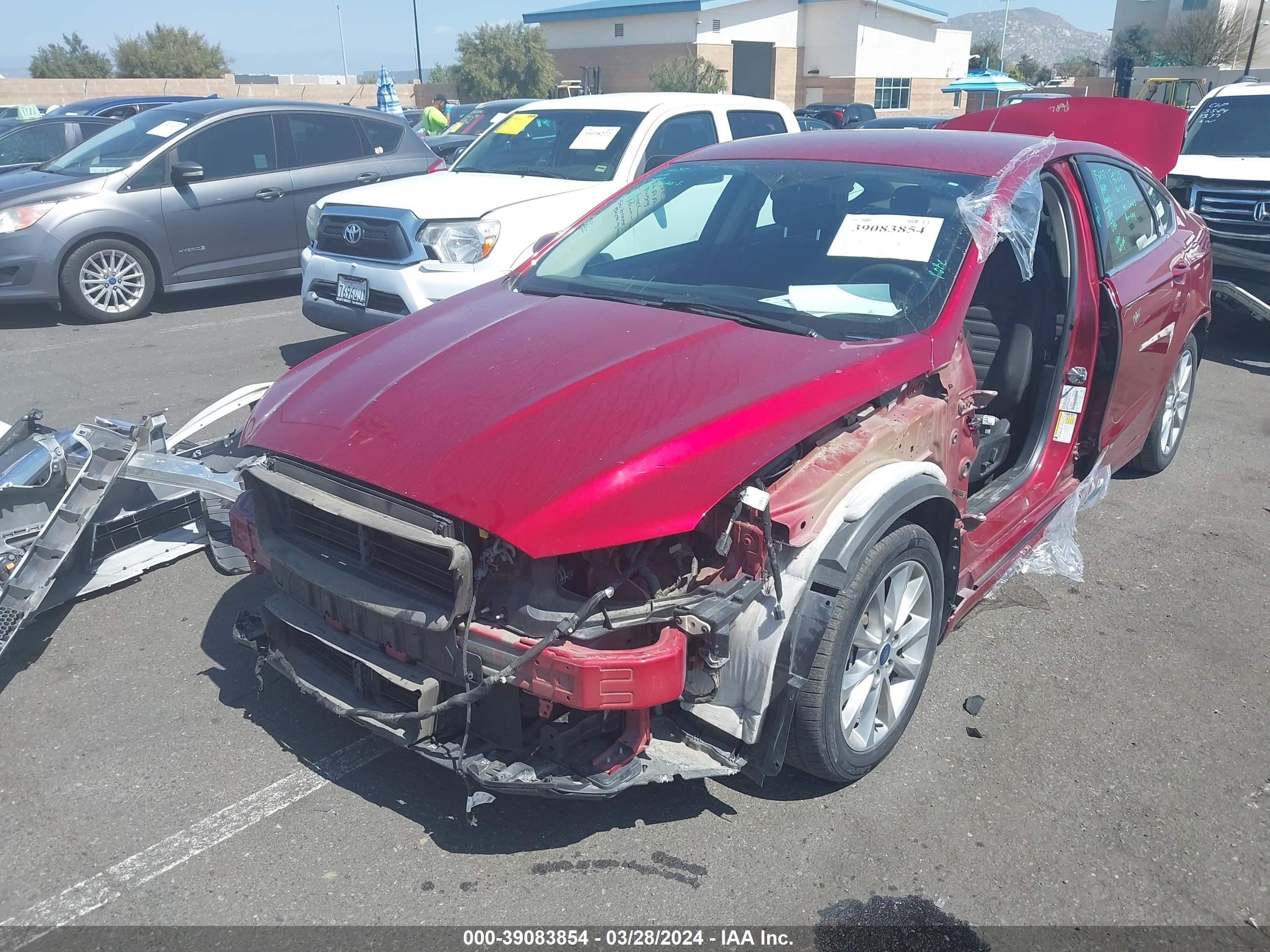 Photo 1 VIN: 3FA6P0LU9HR295234 - FORD FUSION 