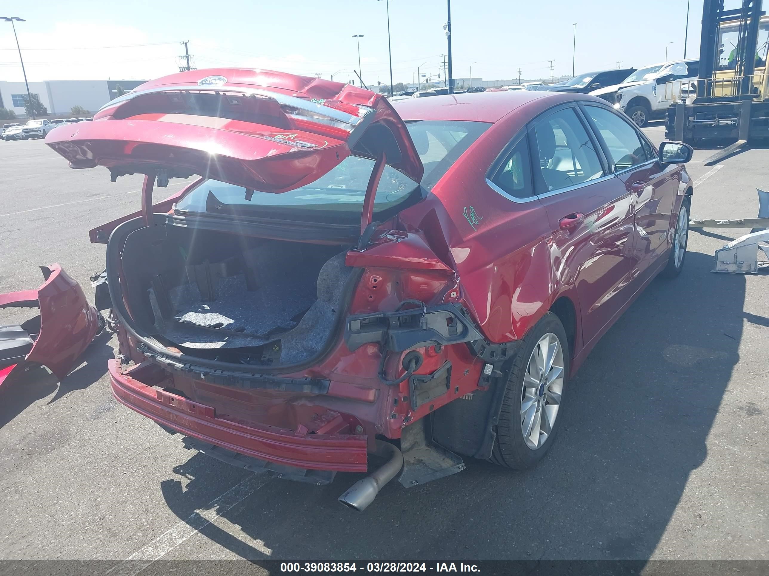 Photo 3 VIN: 3FA6P0LU9HR295234 - FORD FUSION 