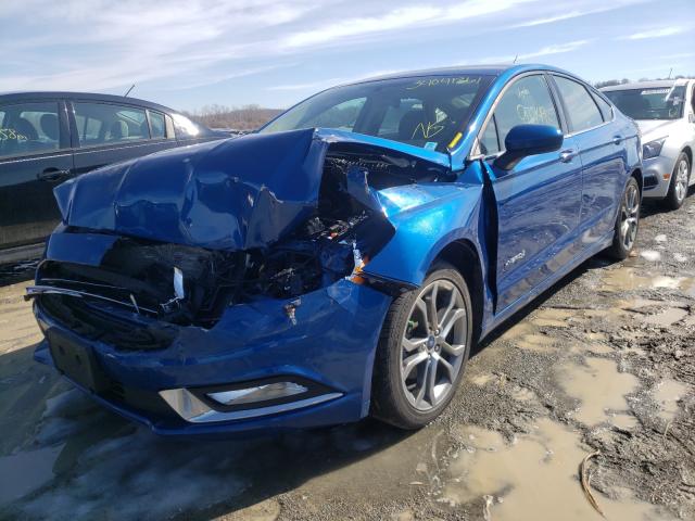 Photo 1 VIN: 3FA6P0LU9HR318155 - FORD FUSION SE 