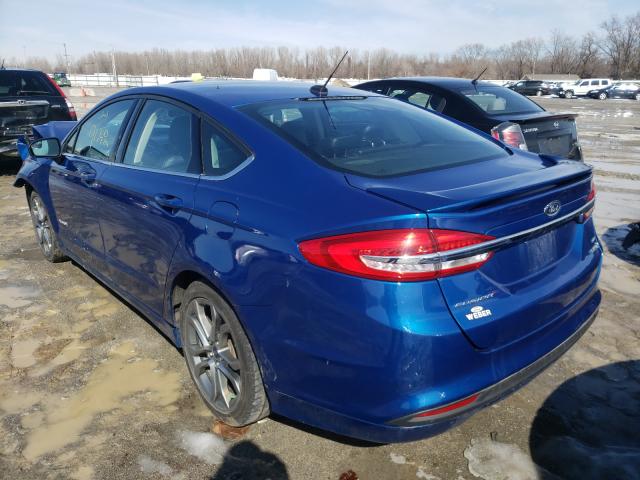 Photo 2 VIN: 3FA6P0LU9HR318155 - FORD FUSION SE 