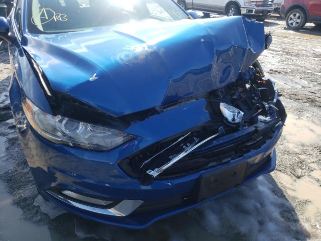 Photo 8 VIN: 3FA6P0LU9HR318155 - FORD FUSION SE 