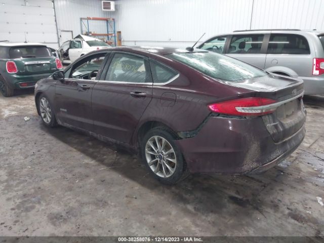 Photo 2 VIN: 3FA6P0LU9HR382079 - FORD FUSION HYBRID 